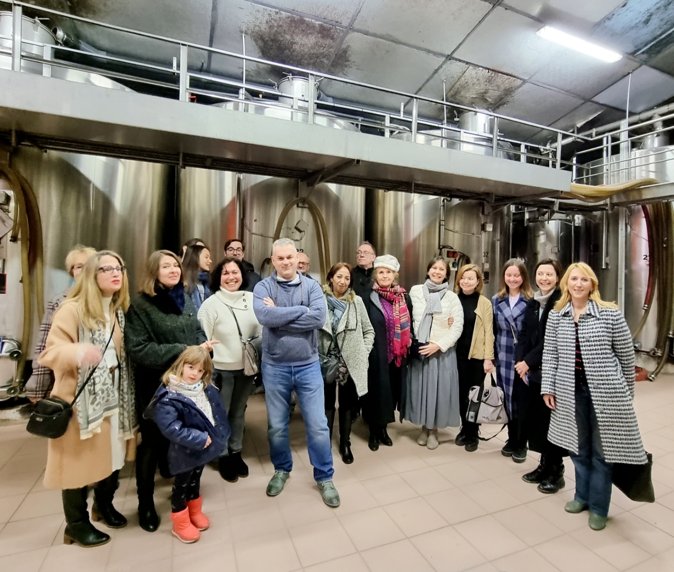 Group visit to local enterprises